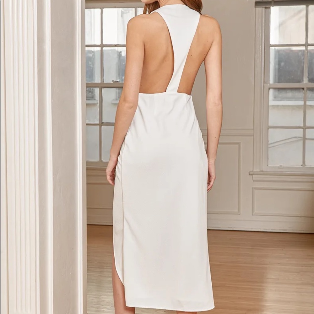 Lulu’s Split Backless Midi Dress - image 3
